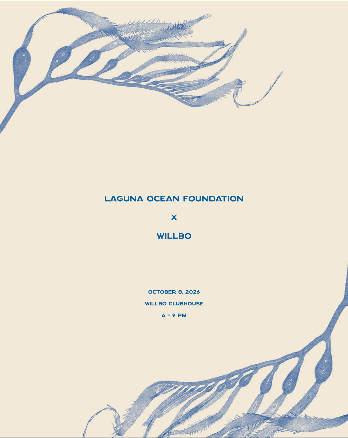 Laguna ocean Foundation X Willbo