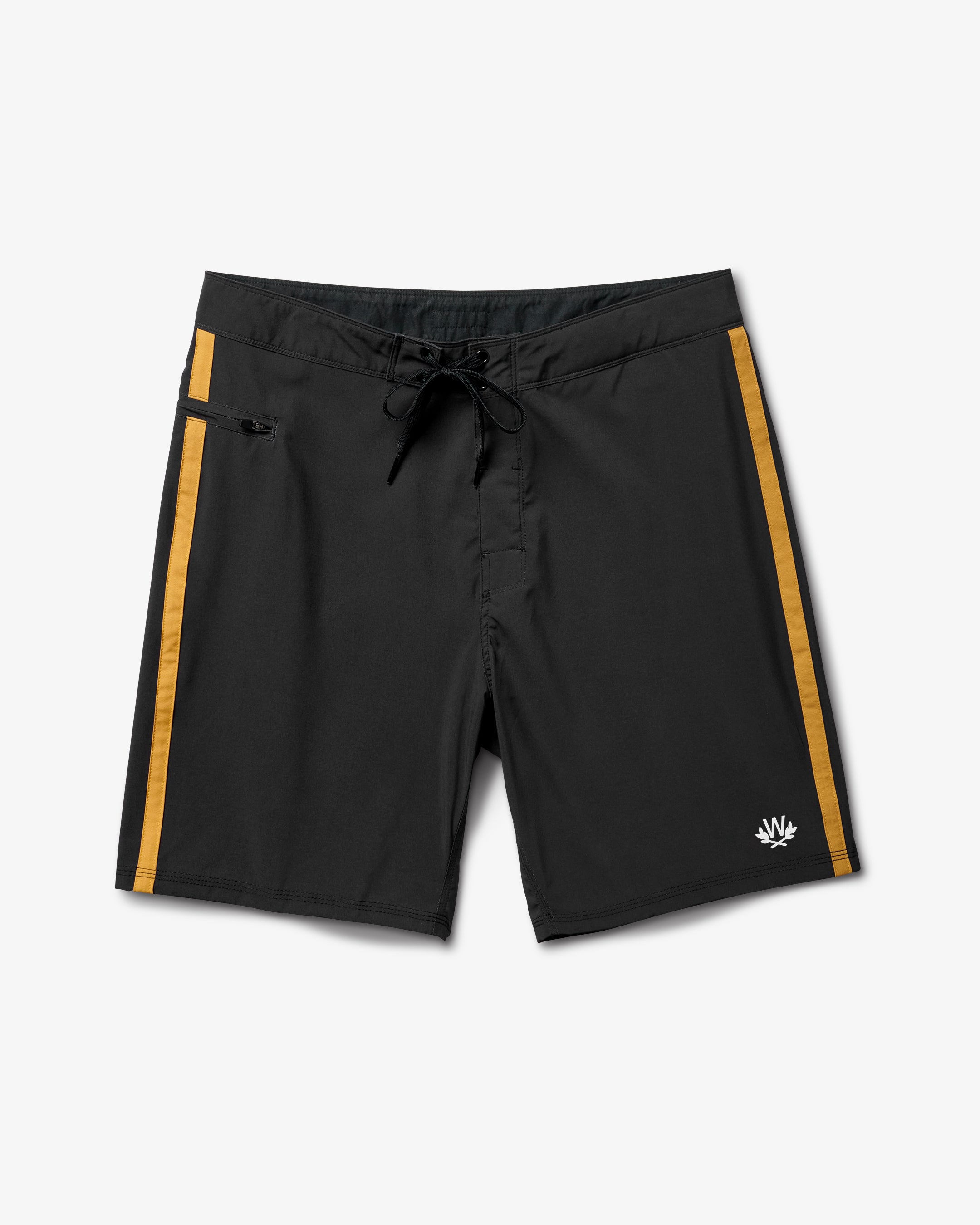 Black / Gold Stripe